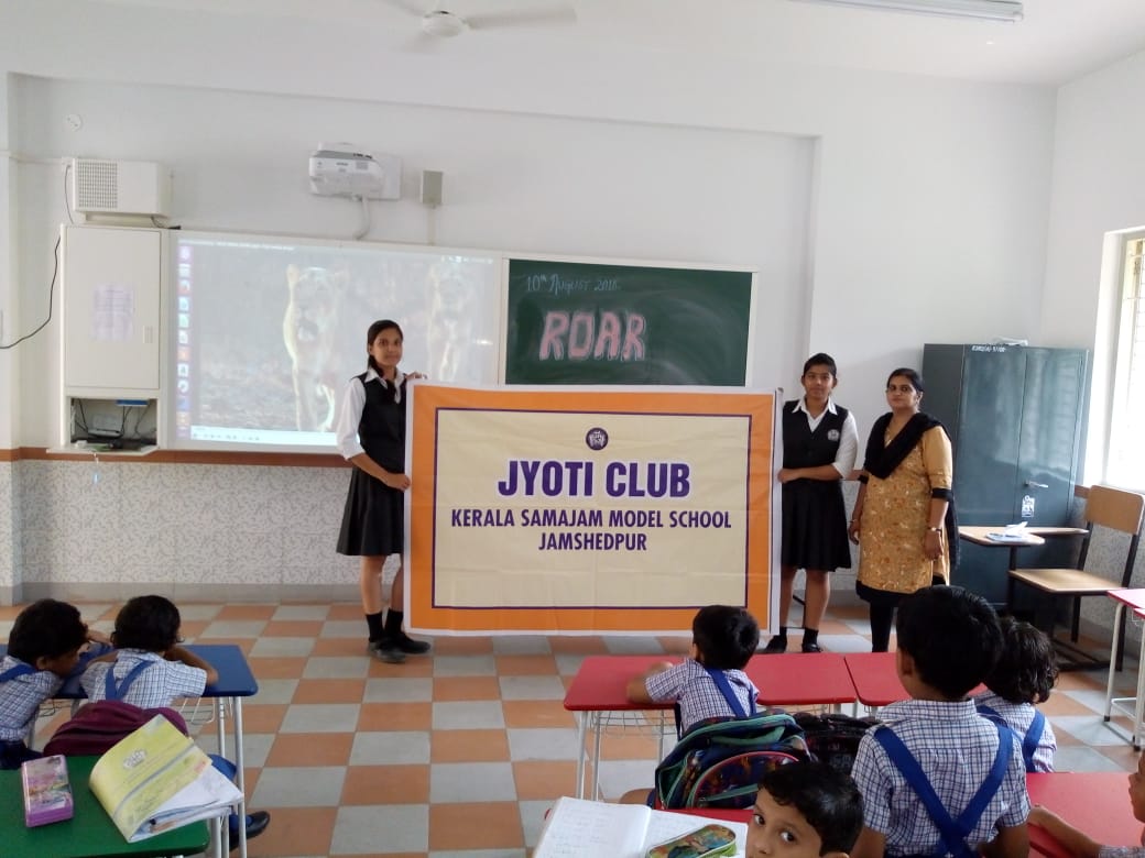 Jyoti Club of Kerala Samajam Model School organises a Documentary named "Roar"