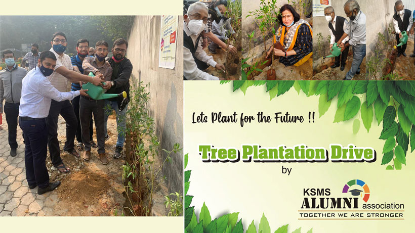 KSMS - Tree-Plantation by Alumni