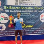 Dibyam won Gold in the Ek Bharat Shreshta Bharat ROLL BALL NATIONAL CHAMPIONSHIP Zone - 2