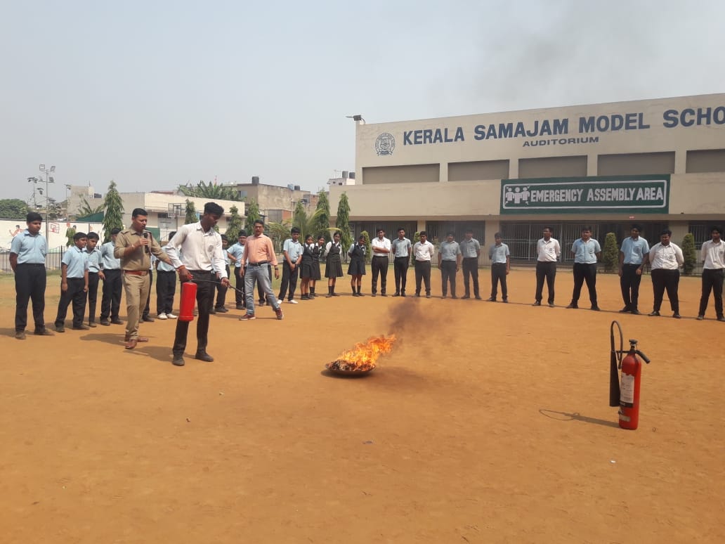 Fire Safety Training at KSMS
