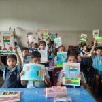 Drawing & painting done by students of Std. IV for the 78th Independence Day 2024