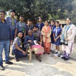 Distribution of good conditioned clothes by Scouts and Guides of KSMS